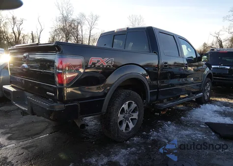 2014 Ford F-150 Fx4 z USA, uszkodzony, nr VIN 1FTFW1EF3EFC86863